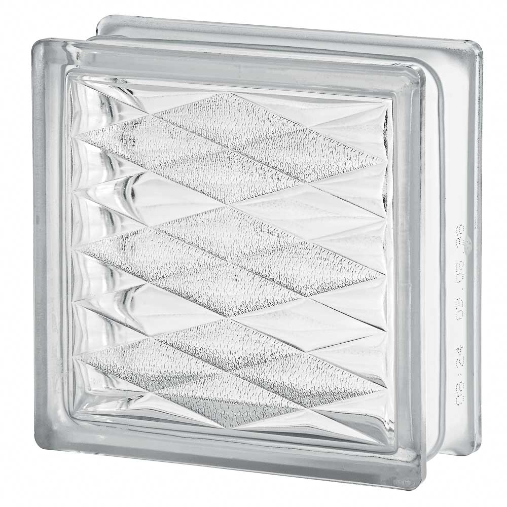 Quality Glass Block 1919/8 Basic Series Lozenge