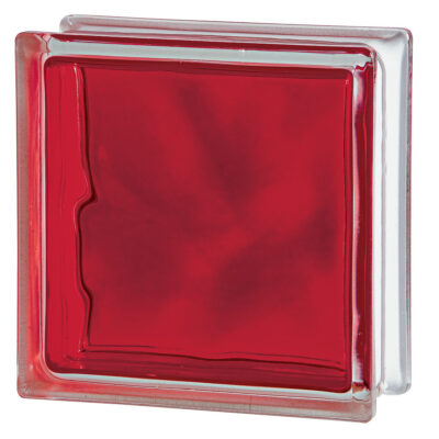 Quality Glass Block 1919/8 Red