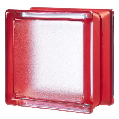 Quality Glass Block 6x6x3 MyMiniGlass Cherry