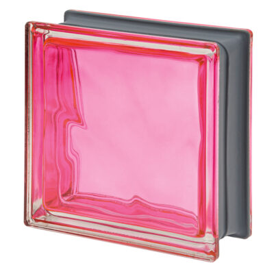 Quality Glass Block Q19 Magenta