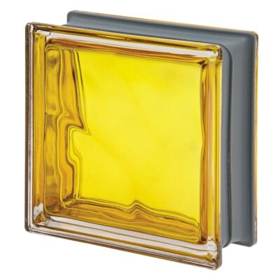 Quality Glass Block Q19 Oro