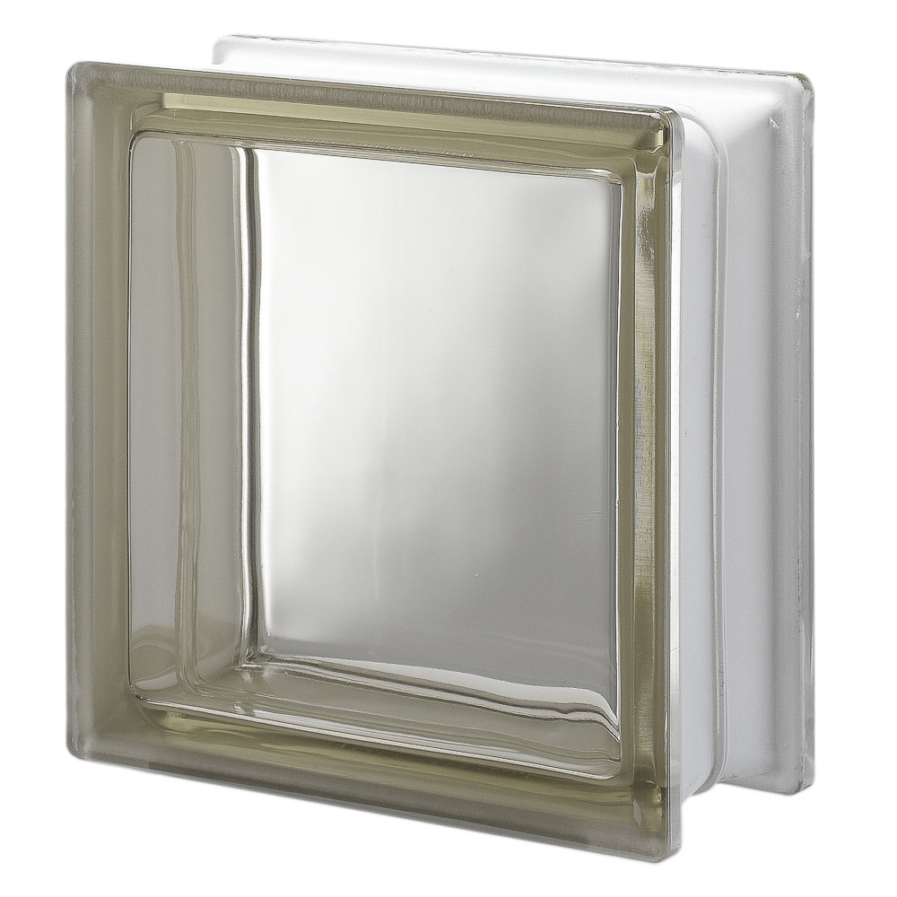 Quality Glass Block Q19 Pegasus Smooth Siena