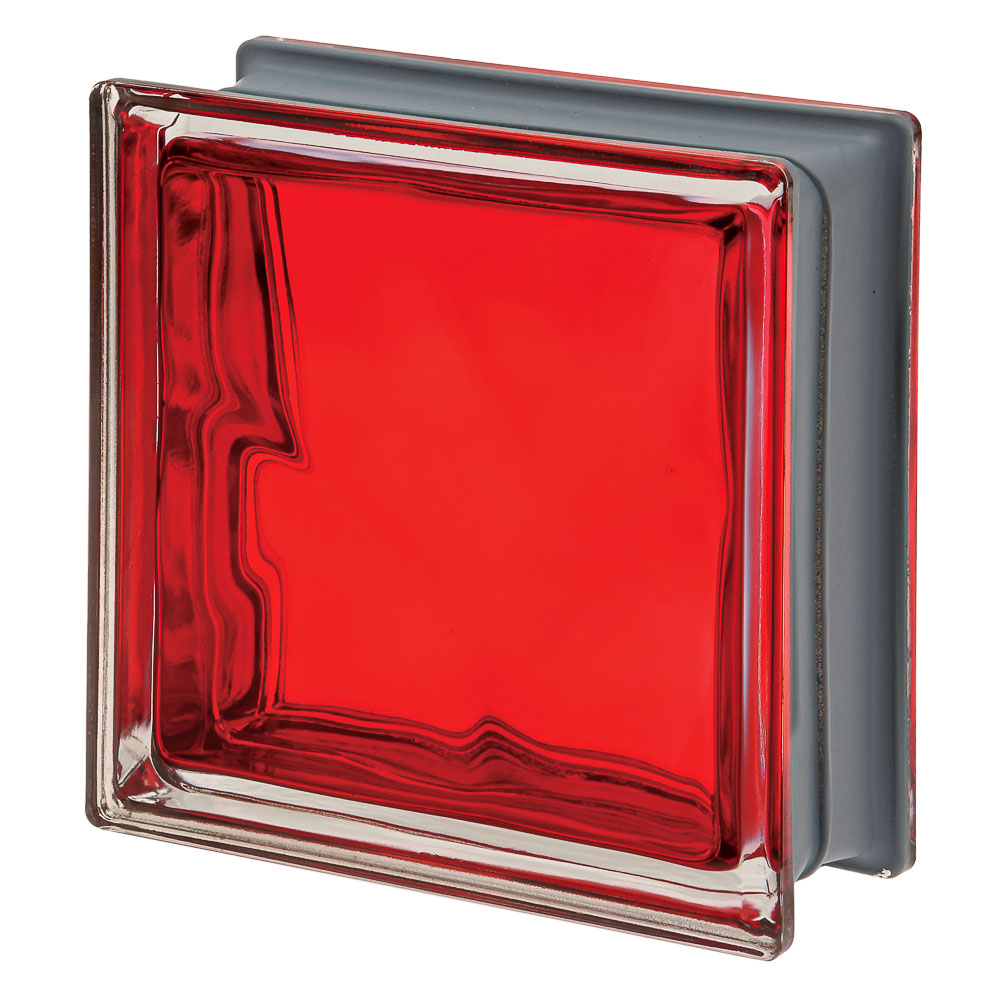 Quality Glass Block Q19 Scarlotto