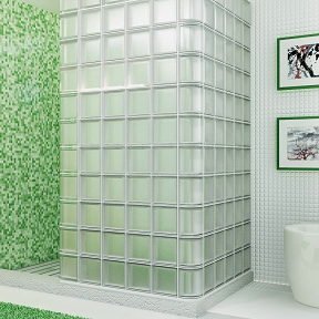 Quality Glass Block Corner Wall Kits