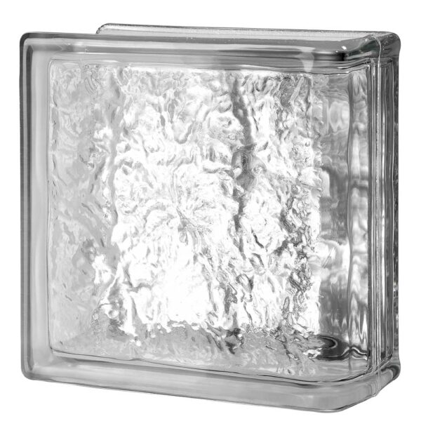 Quality Glass Block 8x8x4 Cortina End Block