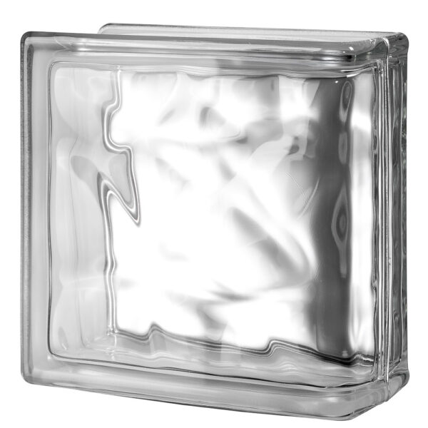 Quality Glass Block 8x8x4 Nubio End Block