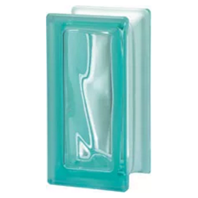 Quality Glass Block R09 Turquoise Wave Pegasus