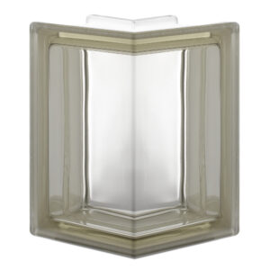 Quality Glass Block Sharp Corner 90 Siena Smooth Pegasus