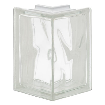 Quality Glass Block Sharp Corner 90 Neutro Wave Pegasus