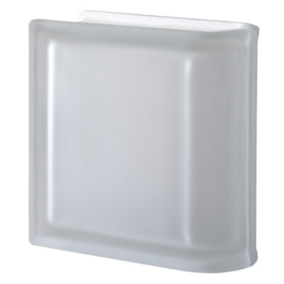 Quality Glass Block Neutro Linear End Block Smooth 2S Pegasus