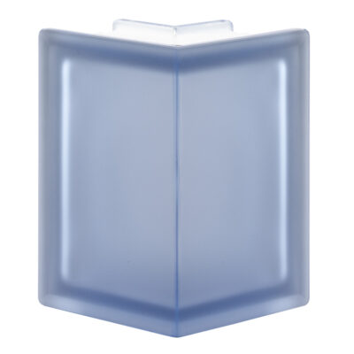 Quality Glass Block Sharp Corner 90 Blue Smooth 2S Pegasus