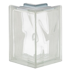 Quality Glass Block Sharp Corner 90 Neutro Wave Metalized Pegasus