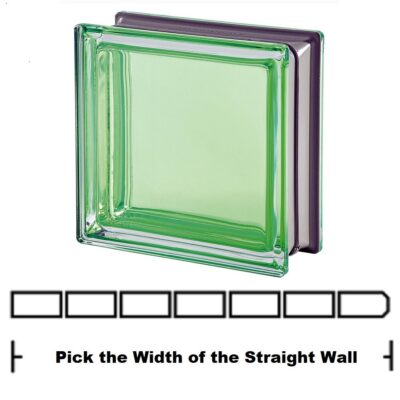 Malachite Mendini Straight Wall Kit