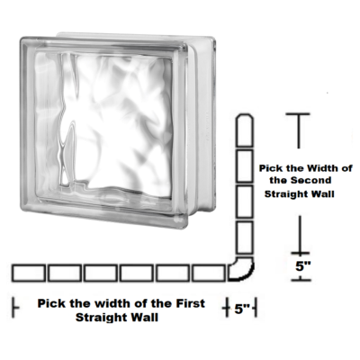 Nubio Rounded Corner Wall Kit