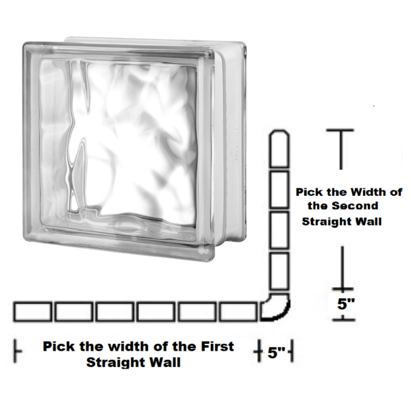 Nubio Rounded Corner Wall Kit