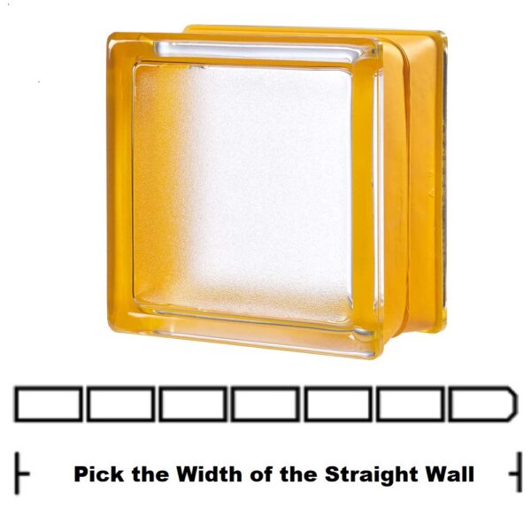 MyMiniGlass Apricot Straight Wall Kit