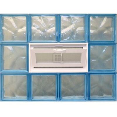 European Azure Quality Glass Block Windows