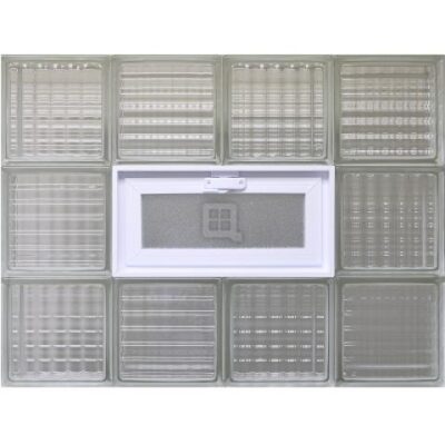 European Cross Large Quality Glass Block Windows