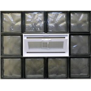 European Grey Quality Glass Block Windows