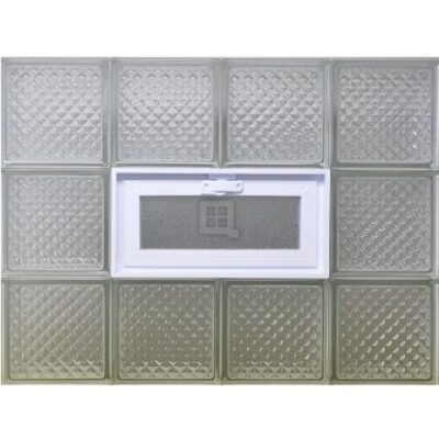 European Inca Quality Glass Block Windows