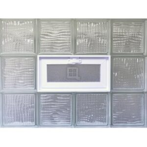 European Optical Quality Glass Block Windows