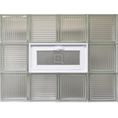 European Paralline Quality Glass Block Windows