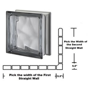 Metalized Nordica Corner Wall Kit