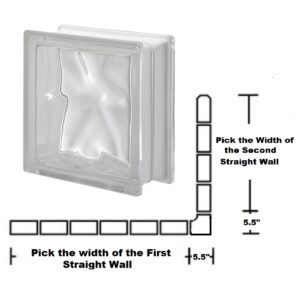 Pegasus Neutro Wave Corner Wall Kit