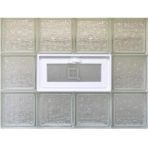 European Sponge Quality Glass Block Windows