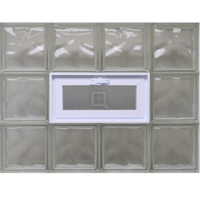 European Wave Quality Glass Block Windows