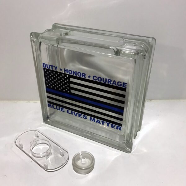 Blue Lives Matter Craft Block