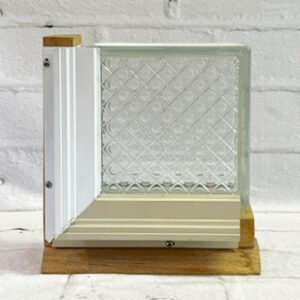 Diamond DM Vinyl Wrapped Quality Glass Block Window