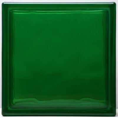 Forest Green Custom Color Nubio Glass Block