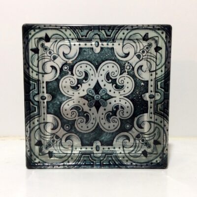 Noah Custom Lisbon Pattern Glass Block