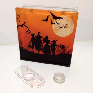 Trick or Treat Craft Glass Block