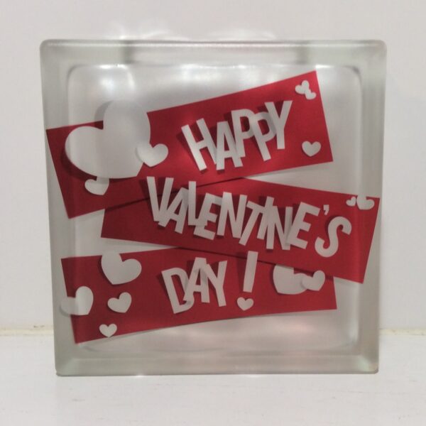 Valentine Banner Craft Block