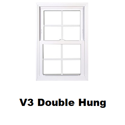 Silverline V3 Double Hung by Quality Glass Block