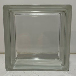 Fidenza 8x8x4 clarity Glass Block