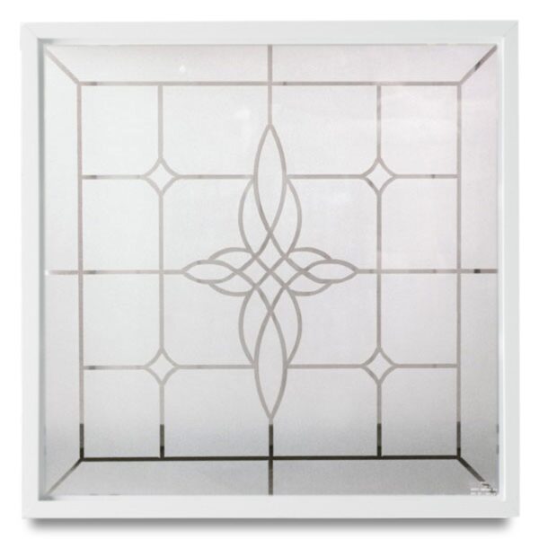Aurora Decorative Glass Replacement Window