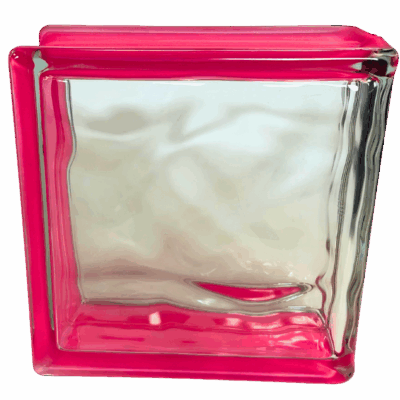 8x8x4 Hot Pink Nubio End Block