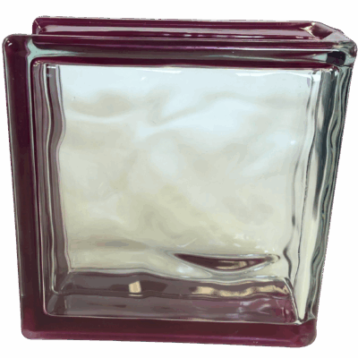 8x8x4 Crimson Nubio End Block