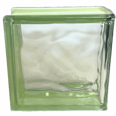 8x8x4 Seafoam Nubio End Block
