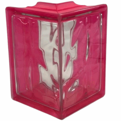 8x8x4 Hot Pink Nubio Sharp Corner 90