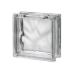 6x6x3 Craft Block Wave - Glass Block Warehouse