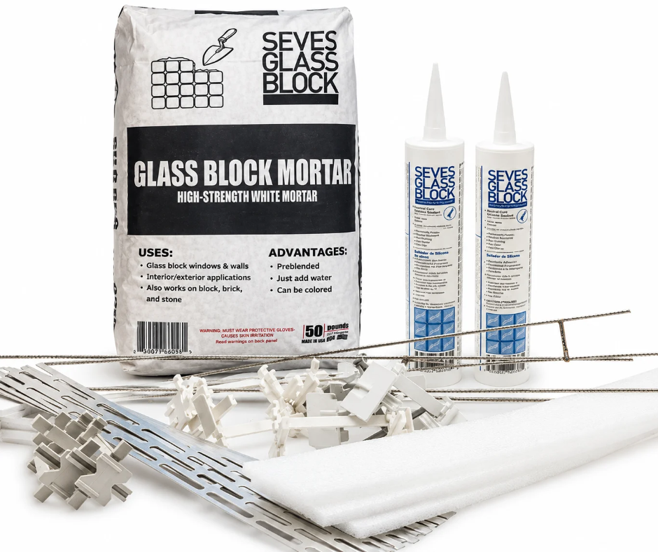 glass block accessories